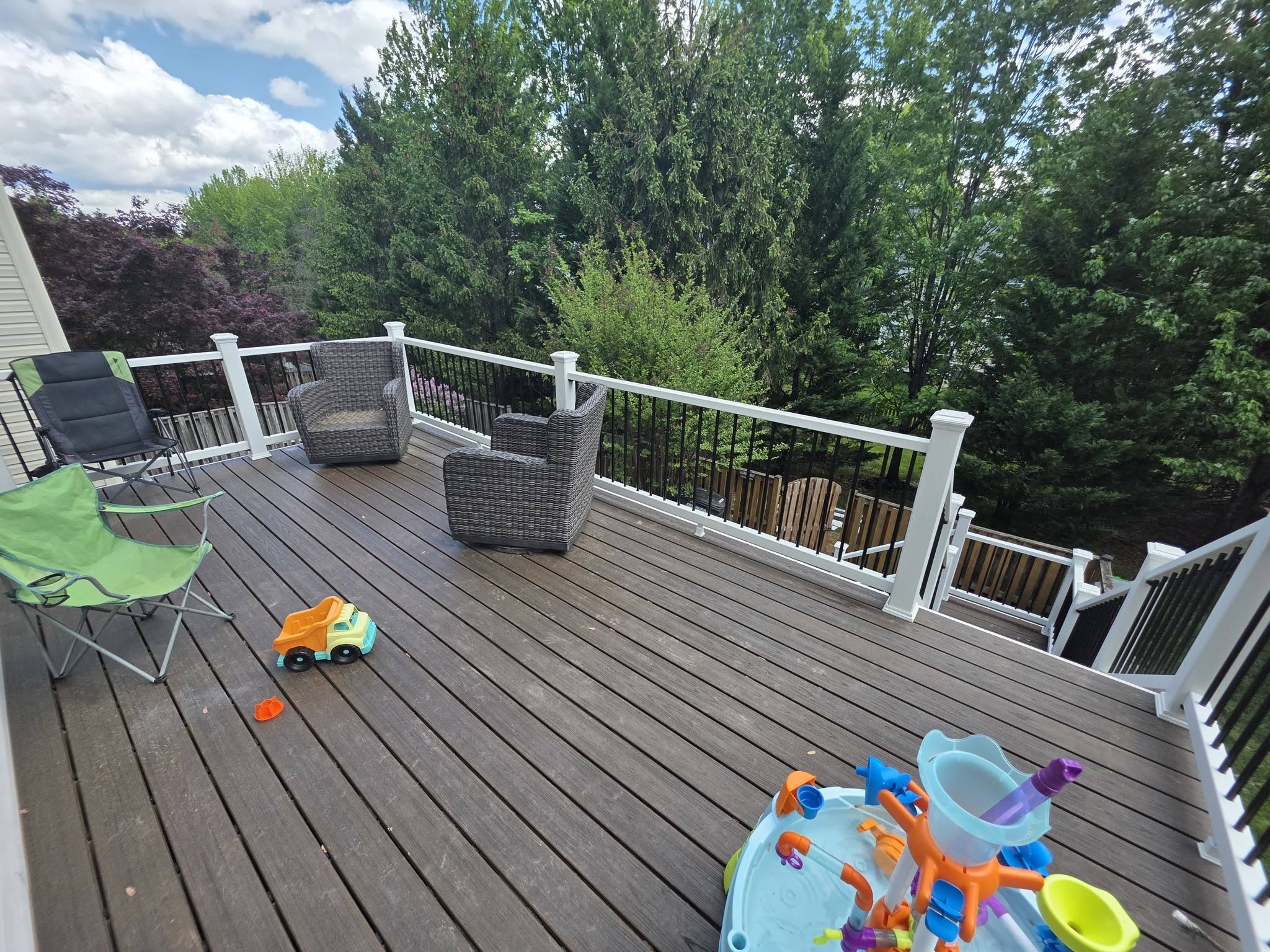 Composite deck Warrenton VA outdoor living
