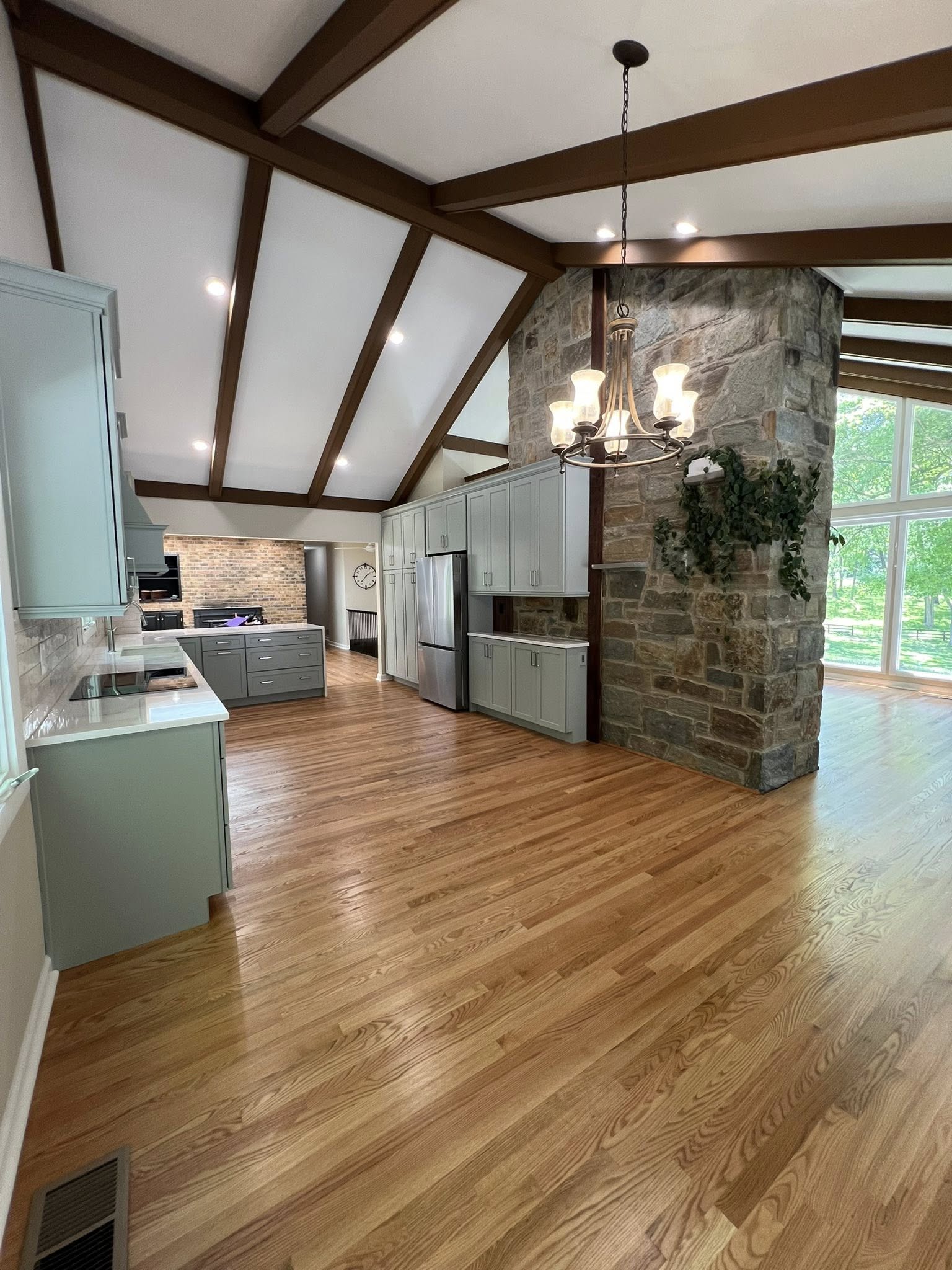 Kitchen after remodeling Warrenton VA open concept