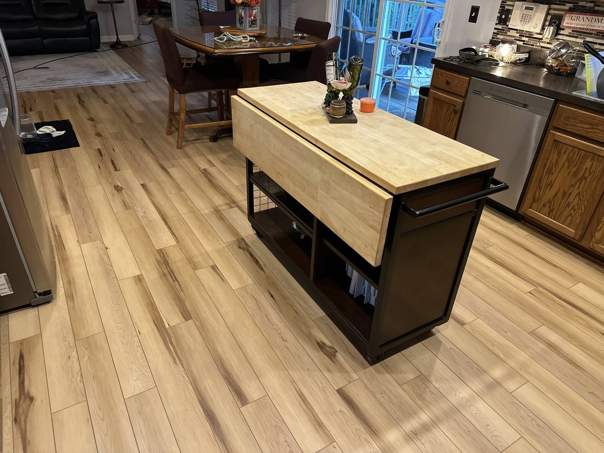 LVP flooring Warrenton VA kitchen